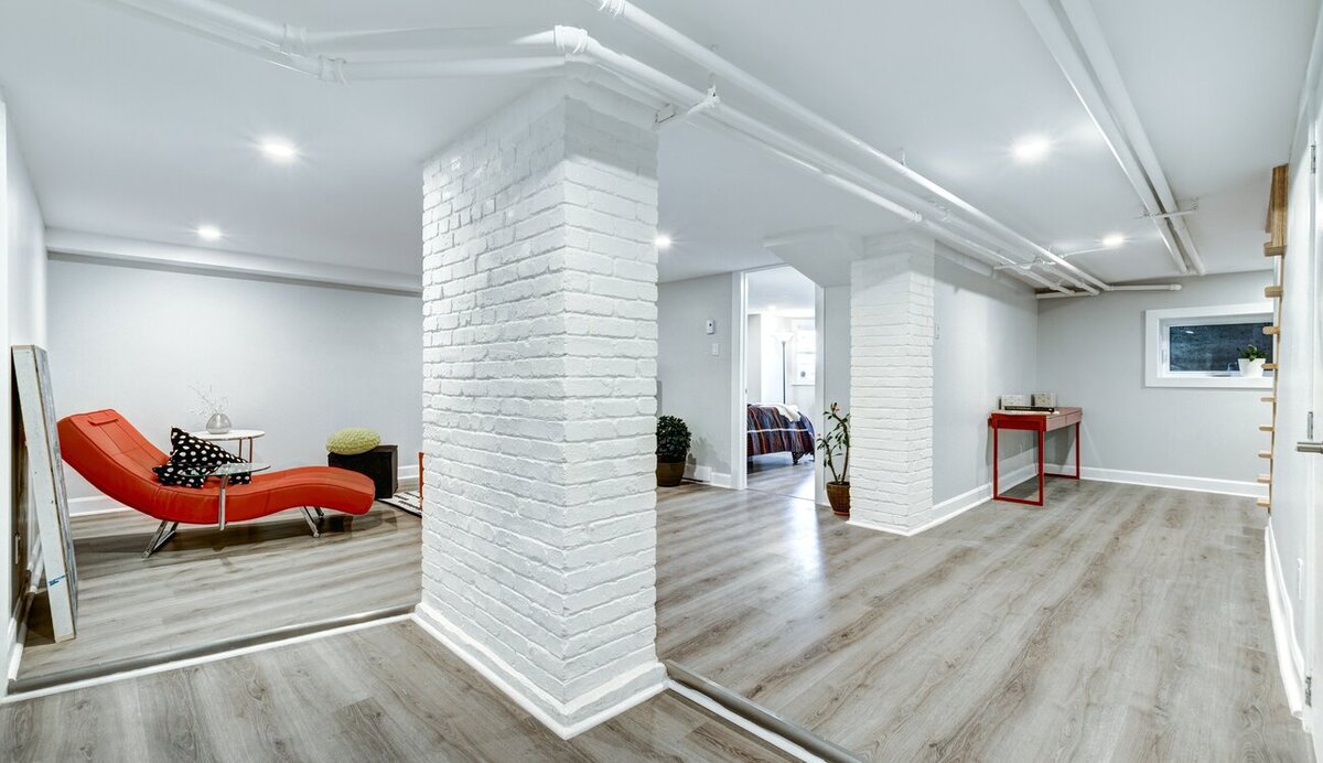 Sous-sol aménagé – exemple – LFC Construction, Stoneham-Tewkesbury