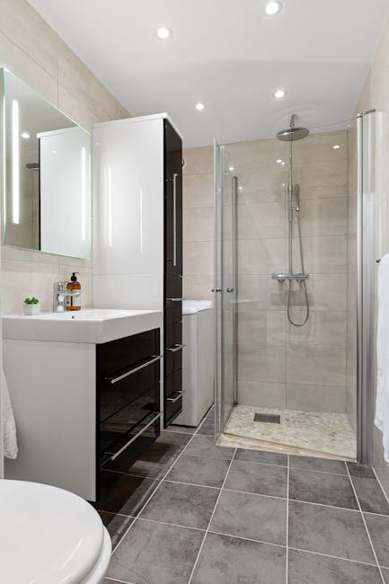 Rénovation de salle de bain résidentielle – exemple – LFC Construction, Charlesbourg